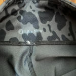 Lululemon Wunder Under Crop II Animal Swirl Deep Coal Light Size 4 cheetah Photo 3