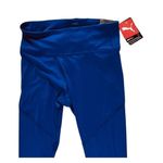 Puma Studio Blue Ribbed High Waist 7/8 Training Leggings Tight XLarge NWT Photo 5