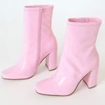 Steve Madden Pink  Booties Photo 0