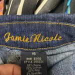 Jamie Nicole belted Denim Jacket size 16 Blue Photo 3