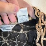 Laura Ashley  Women’s Black Gold Sheer Jacket 1X Photo 7
