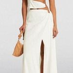 Cult Gaia NEW Revolve* Terese Gown, Off-White Size 8 Photo 1