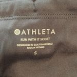 Athleta  Skorts size S excellent condition color black waist 28” flat length 14” Photo 3