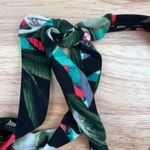 Aqua Green  Black and Green Print Tiered Tankini Swim Suit - Size Medium - NWT Photo 2