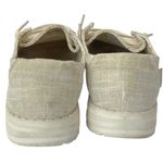 Hey Dude  Women's WENDY Sparkling Gold Cream slip on casual Sneakers size 7 Photo 3