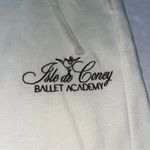 CONEY ISLAND PICNIC Ballet Academy Sweatpant Cream Coconut Milk Jogger Small NEW Photo 9