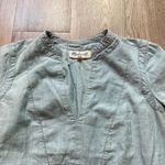 Madewell Light Wash Chambray Top Size XS Photo 2