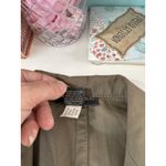 Banana Republic Banana‎ Republic Women's Khaki Cotton Blazer Jacket Size 8 Utility Layering Photo 7