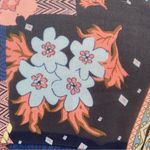 Umgee Boho Print Long Sleeve Tunic or Dress Blue & Pink Photo 13