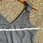 Doe & Rae  Grey V-Neck Wide Leg Jumpsuit Small Jumper Casual Formal Photo 6