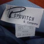 Popovitch Co. Sky Blue Aloha Shirt M Size M Photo 2