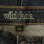 Wild Fable  Dark Blue Distressed Skinny Jeans Photo 2