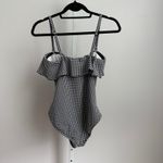 Kona Sol  Gingham Ruffle One Piece Swimsuit Women's‎ Swimwear size S Photo 3