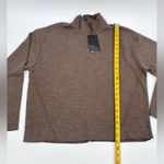 ZARA  Women's Turtleneck Sweater in Brown Photo 3