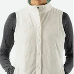 Rabbit Dawn to Dusk Vest in Cloud Dancer Size Medium White Photo 0