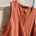 Madewell NWOT Sleeveless Wrap Tie Shirt Photo 2