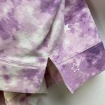 Wildfox Tie Dye Star Pullover Sweatshirt Extra Large Women Purple White Lounge Photo 7