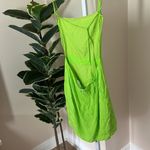 Lovers + Friends Blade Mini Dress Lime Green Small Photo 5