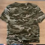 PINK - Victoria's Secret Victoria secret Pink Ultimate Wrap Top Green Camo Size Small Photo 3