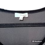 Aritzia  Wilfred Free Velvet Anouck black sheath midi dress Size medium body con Photo 5