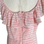 BCBG Paris Women's ON/Off the Shoulder Sandy Dot Maxi Dress White Size XL Photo 7