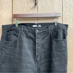 Old Navy  Womens Jeans Black Sky Hi Straight Extra High Rise Button Fly Size 18 Photo 2