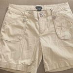a.n.a Tan Cargo Shorts Versatile Cotton Blend Photo 0