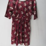 Xhilaration Red Skull Dress Midi Checkered Stargirl Emo Rock Dress Small Photo 7