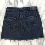 American Eagle  🦅 Distressed Denim Mini Skirt Photo 4