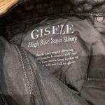 Black Orchid  - Gisele leopard Print High Rise Super Skinny Jeans in Black Photo 6