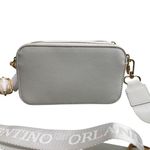 VALENTINO ORLANDI Crossbody Camera Style Shoulder bag New With Tags White Gold Photo 2