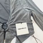 superdown  Cassie O Ring Dress in Grey Small Photo 8