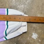 Public Library Cropped Hoodie XS The Hamptons Long Island Striped Purple White Photo 9