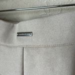 Maniere De Voir NWF  cream faux suede buckle leggings Photo 9