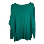  Sweater Women's Size XL Office Business Knit oversized Green Chicos 3 Photo 1