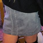Very J Boutique Grey Mini Skirt Photo 3