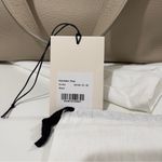 Cuyana new  16” leather system tote bag work career casual purse with strap STONE Photo 15