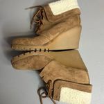 Nautica PRICE DROP New Rendon Suede Faux Fur Trim Booties Boots Size 6.5 Photo 1