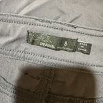 prAna Halle Pants Womens 8 Hiking Climbing Convertible Straight Leg Dark Gray Photo 3