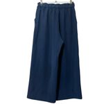 Lululemon Noir Crop Pants Women’s Size 4 Navy Wide Leg Relaxed Minimalist Blue Photo 1