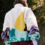 Free People FP Movement Rocky Ridge Jacket Sunrise Summit Ivory NWOT EXTREMELY oversized Photo 5