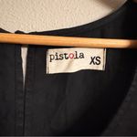 Pistola  Black Sleeveless Romper with Lace-Up Detail‎ Photo 2