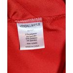 Kendall + Kylie KENDALL & KYLE Mini Dress Red Satin Asymmetrical Size M Colorful Y2K Preppy Photo 3