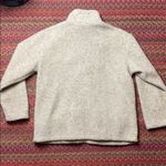 VINTAGE OATMEAL ZIP UP FLEECE SHERPA Tan Photo 3