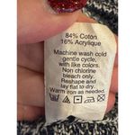 J.Crew  Sweater Women XS Navy Blue White Heather Cotton Blend Knit Crew Neck Photo 7