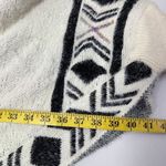 Kamana Sweater Womens Poncho Aztec Print Western Dolman Sleeve Fuzzy One Size Black Size undefined Photo 7