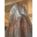 Little Mistress  NWT ROSE GOLD HAND SEWN SEQUINED GOWN WOMENS SIZE 6 Photo 7