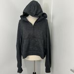 Lululemon XL/XXL Black Shimmer Oversized Half-Zip Hoodie Photo 3