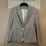 H&M Women's Gray Plaid Blazer Photo 0