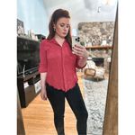 Velvet Heart Button Down Top Photo 6